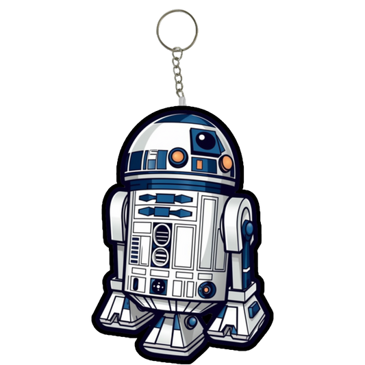 R2D2 Mini Plush Keychain - Fandom-Made