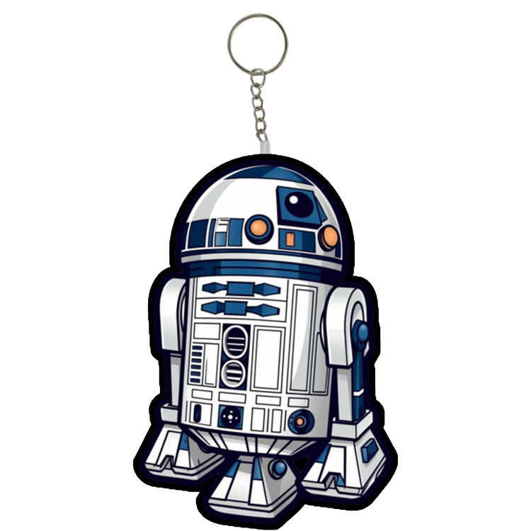 R2D2 Mini Plush Keychain