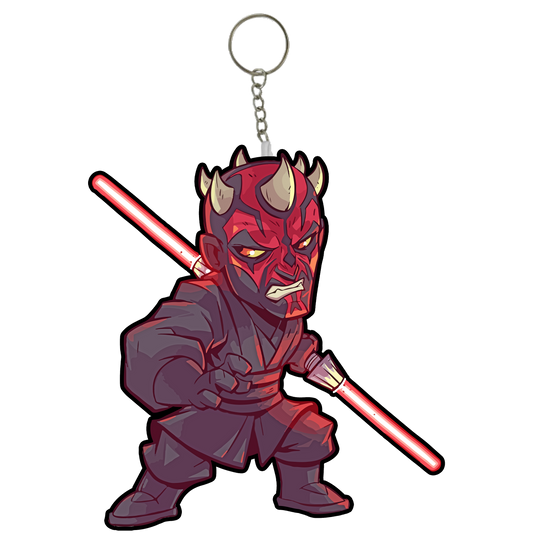 Darth Maul Mini Plush Keychain - Fandom-Made