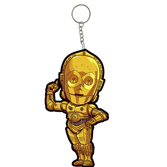 C3PO Mini Plush Keychain - Fandom-Made