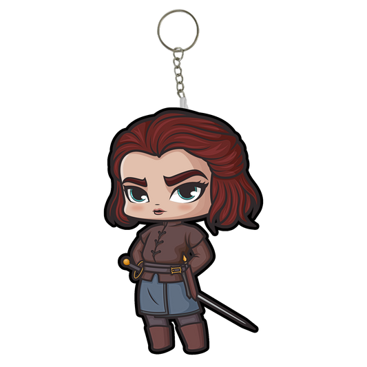 Arya Stark Mini Plush Keychain - Fandom-Made