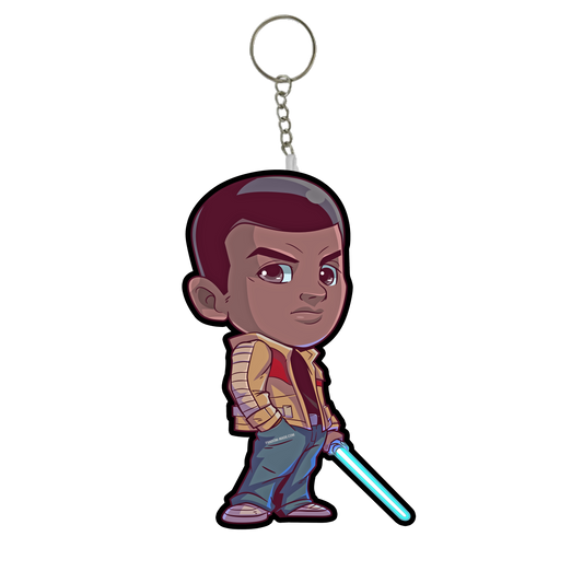 Finn Mini Plush Keychain - Fandom-Made