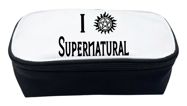 I Love Supernatural Anti-Possession Edition Pencil Case