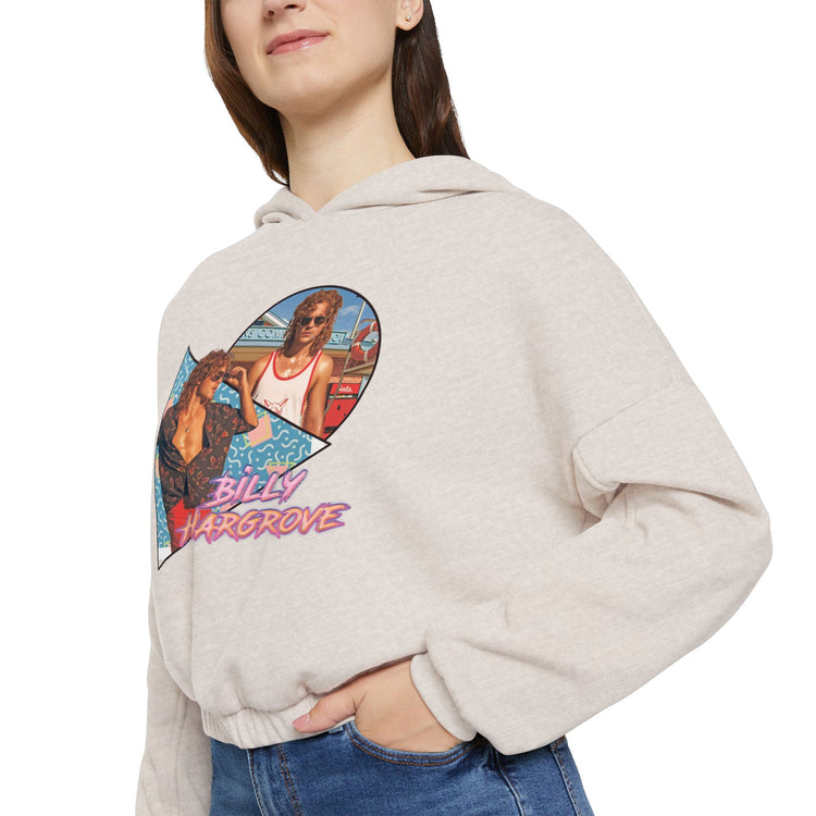 Billy Hargrove Cinched Bottom Hoodie - Fandom-Made
