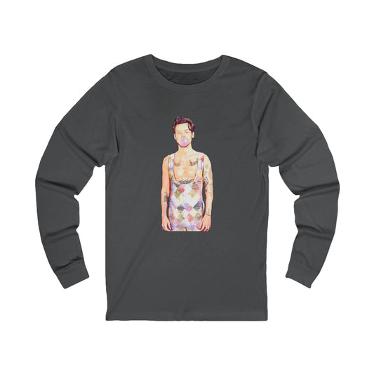 Harry Styles Bubblegum Unisex Long Sleeve Tee - Fandom-Made