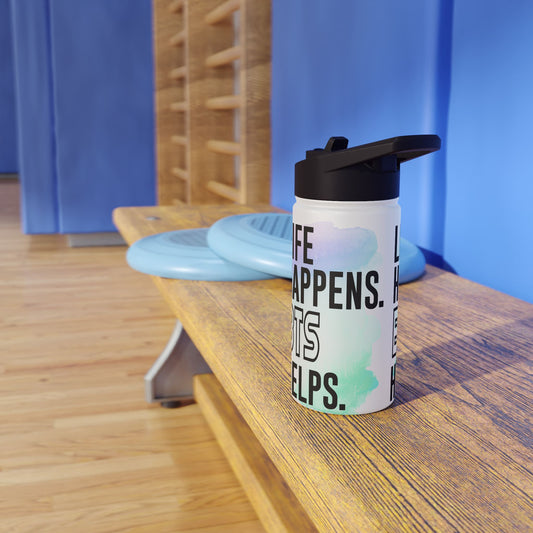 Life Happens BTS Helps Water Bottle