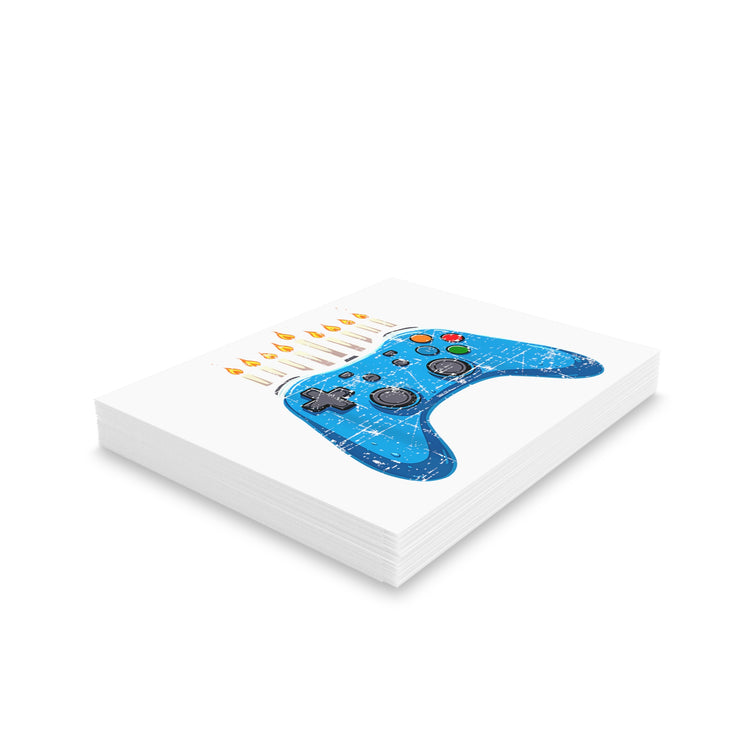 Hanukkah Gamer Greeting Cards