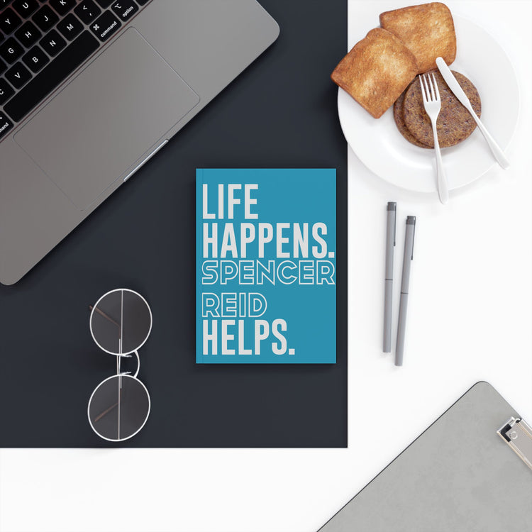 Life Happens Spencer Reid Helps Journal