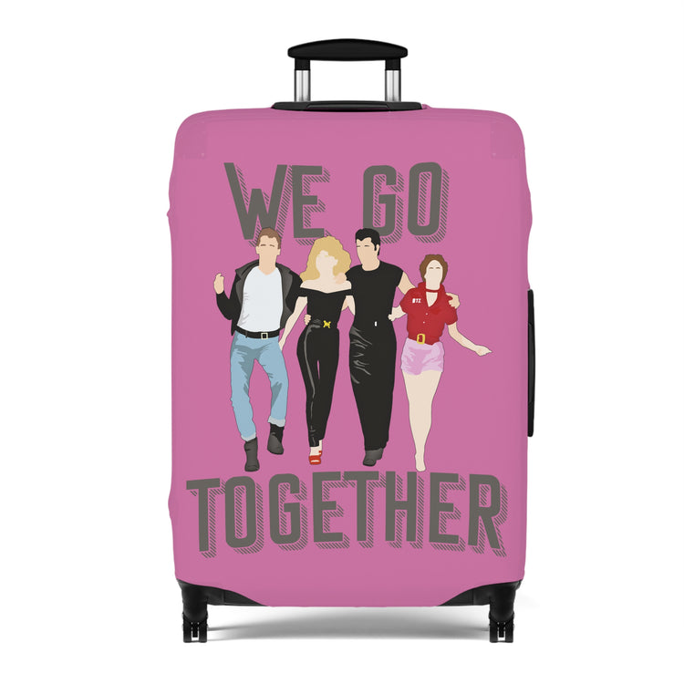 We Go Together Luggage Cover - Fandom-Made