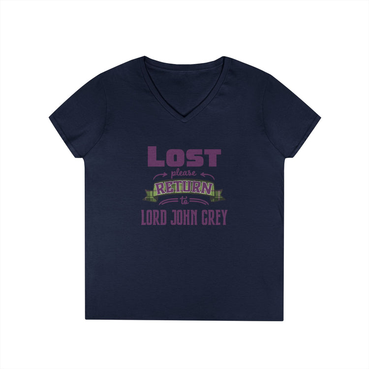 Lost Return To... Lord John Grey V-Neck Tee - Fandom-Made