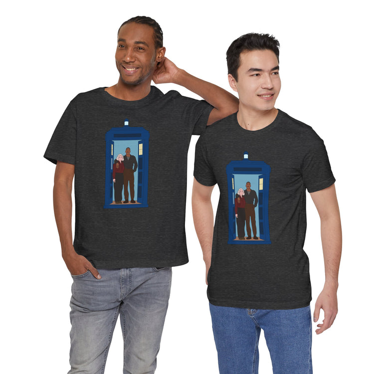 The Fifteenth Doctor and Ruby T-Shirt - Fandom-Made
