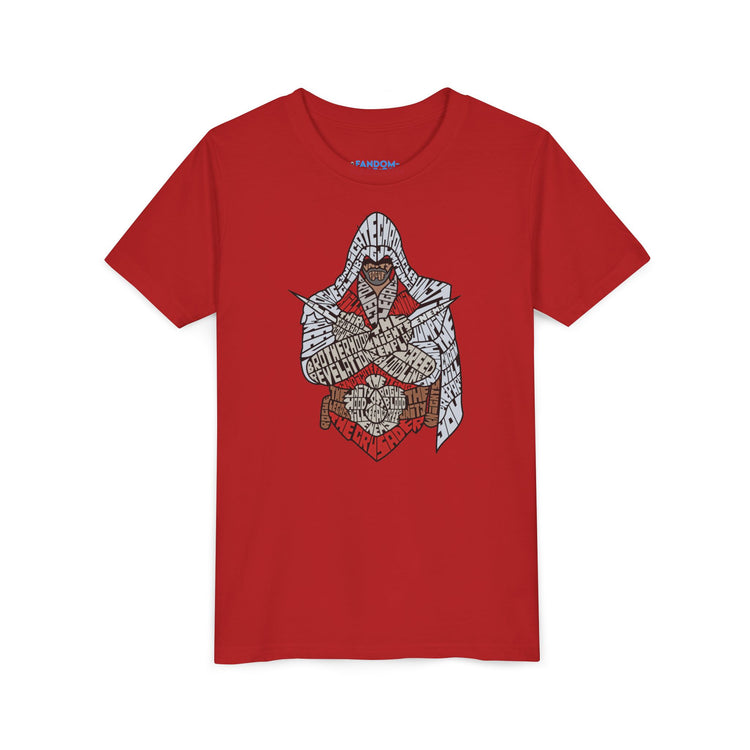 Assassins Creed Calligram Youth Tee - Fandom-Made