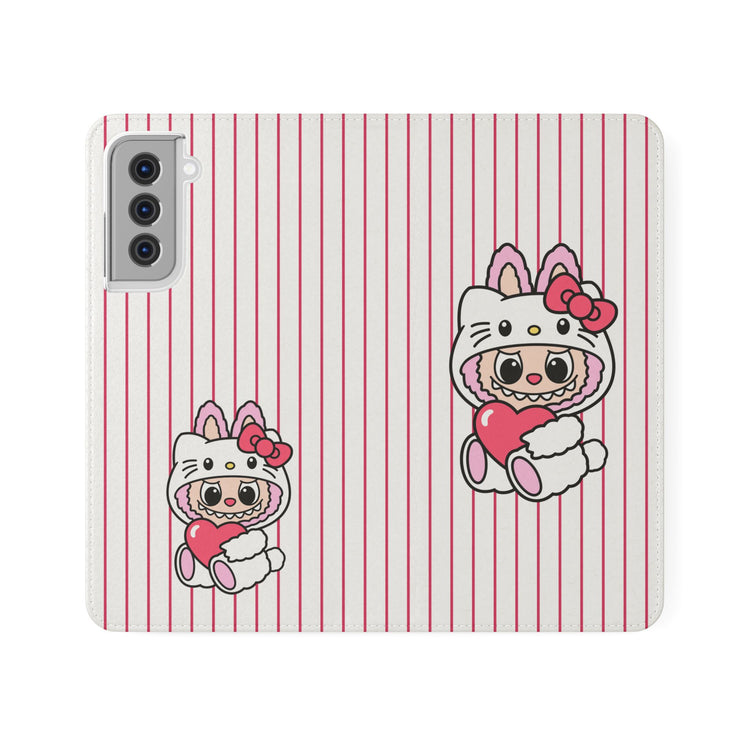 Bubu Kitty Flip Case - Fandom-Made