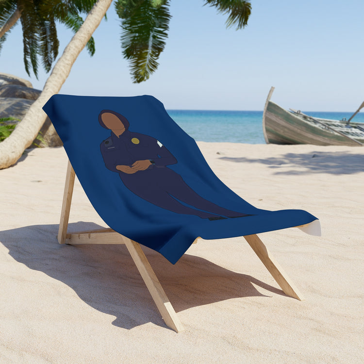 Athena Grant Beach Towel - Fandom-Made