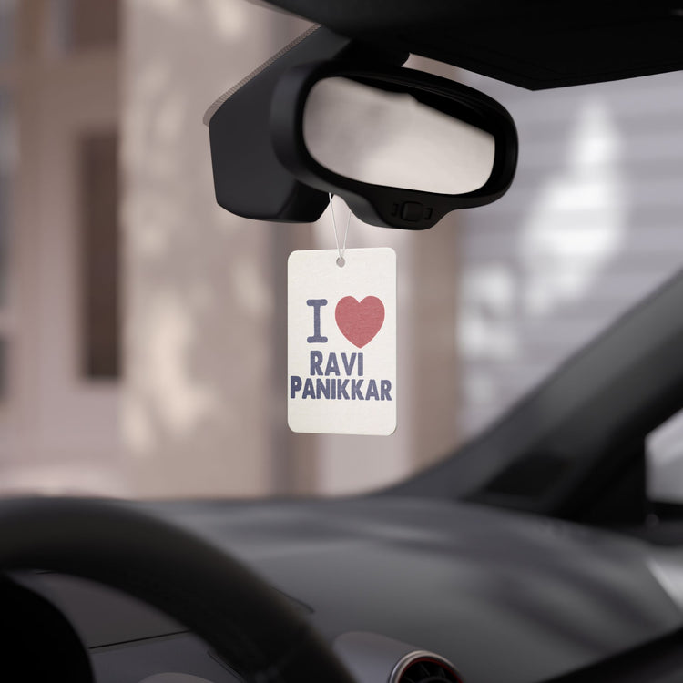 I Love Ravi Panikkar Car Air Freshener - Fandom-Made
