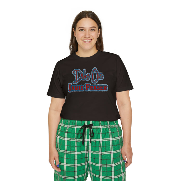 Dibs On Jamie Fraser Women's Short Sleeve Pajama Set - Fandom-Made