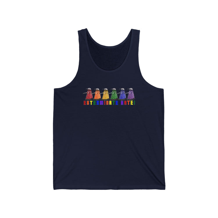 Exterminate Hate Tank Top - Fandom-Made