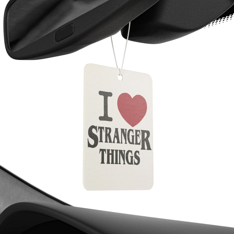 I Love Stranger Things Car Air Freshener