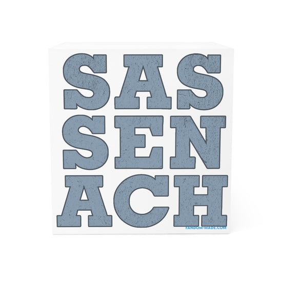 Sassenach Note Cube - Fandom-Made