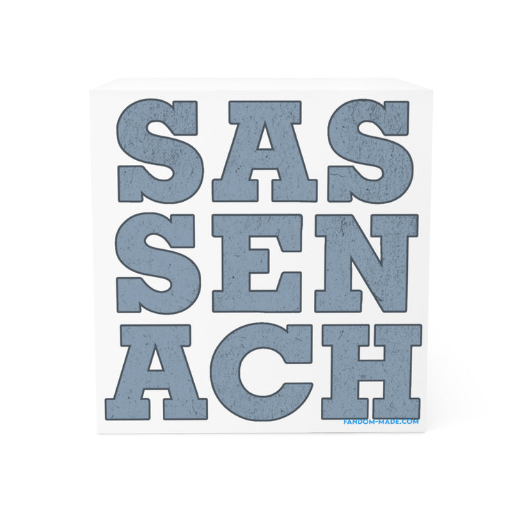 Sassenach Note Cube - Fandom-Made