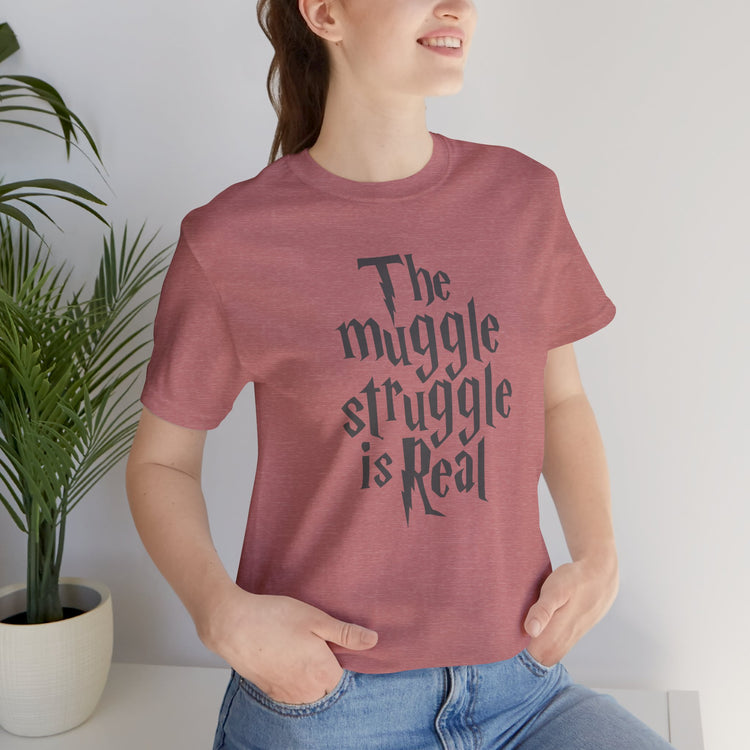 The Muggle Struggle Unisex T-Shirt - Fandom-Made