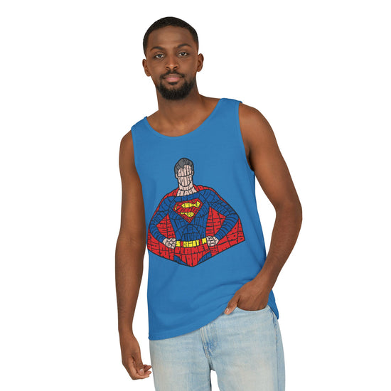 Kryptonian Calligram Tank Top - Fandom-Made