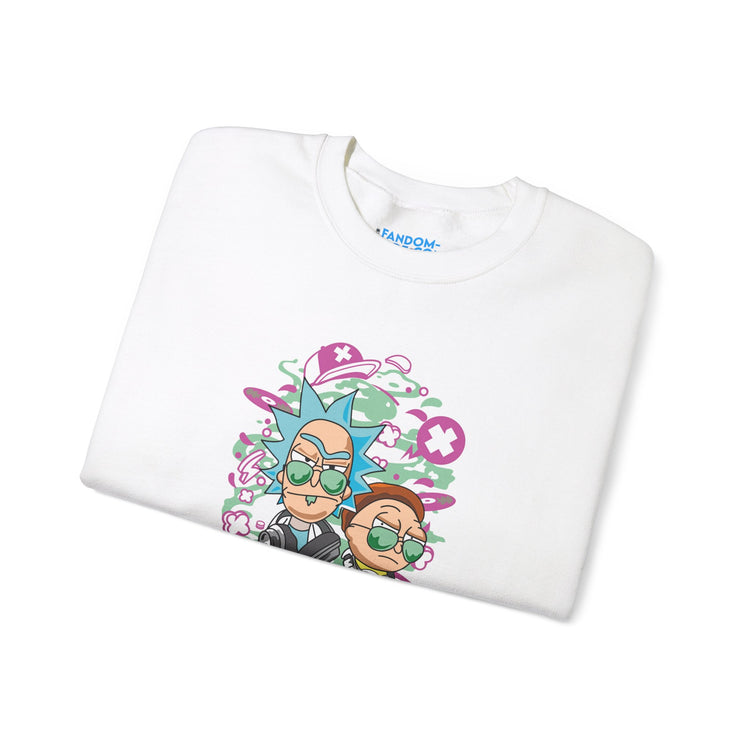 DJs Rick & Morty Unisex Sweatshirt - Fandom-Made