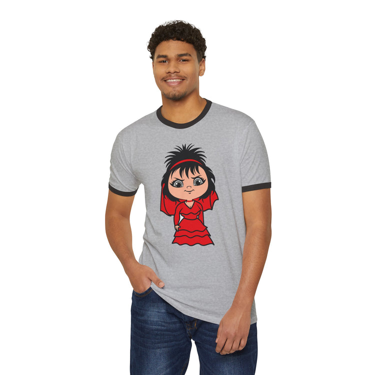 Lydia Deetz Ringer T-Shirt - Fandom-Made