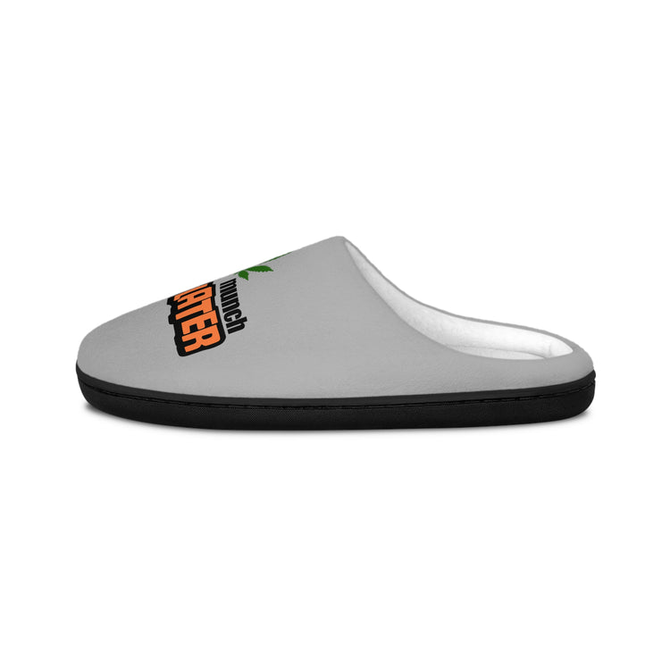 Smoke Now Munch Later Men's Slippers - Fandom-Made
