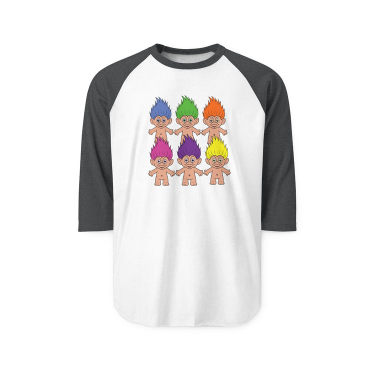 Trolling 3/4 Raglan Shirt - Fandom-Made