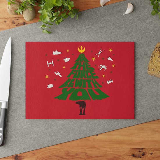 Christmas Force Cutting Board - Fandom-Made