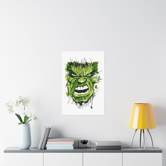 Hulk Face Poster - Fandom-Made