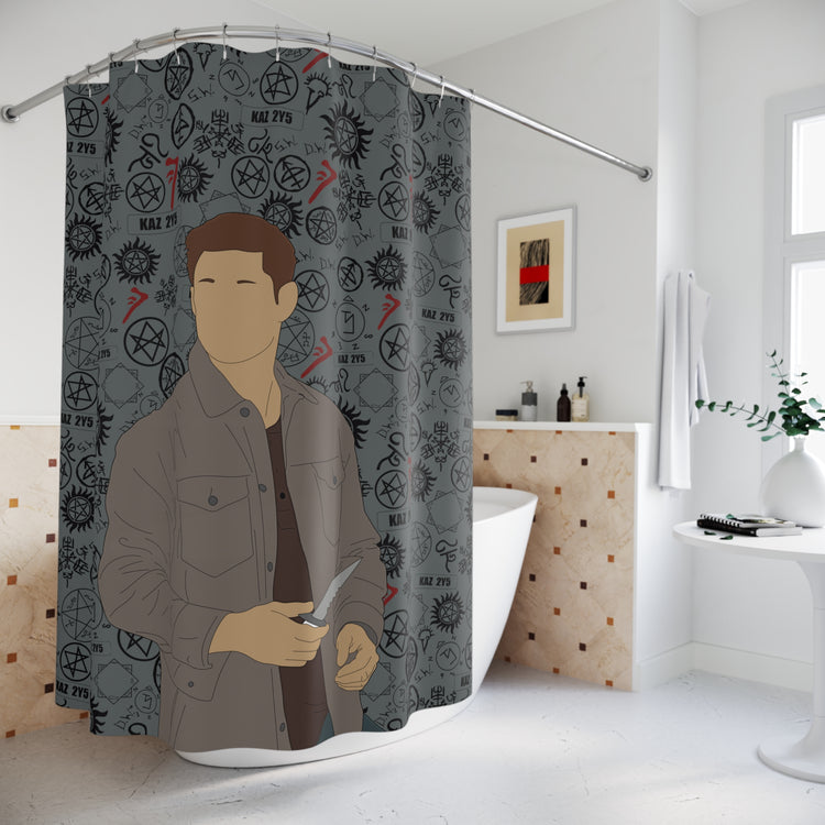 Dean Winchester Shower Curtain - Fandom-Made
