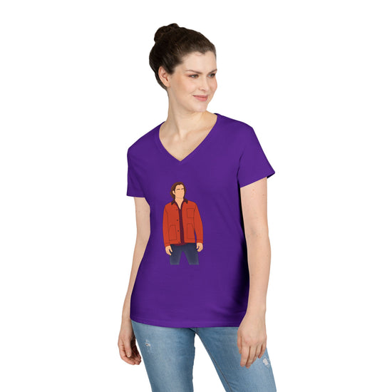 Sammy Winchester V-Neck Tee - Fandom-Made