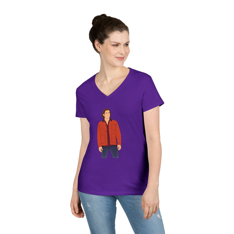 Sammy Winchester V-Neck Tee - Fandom-Made