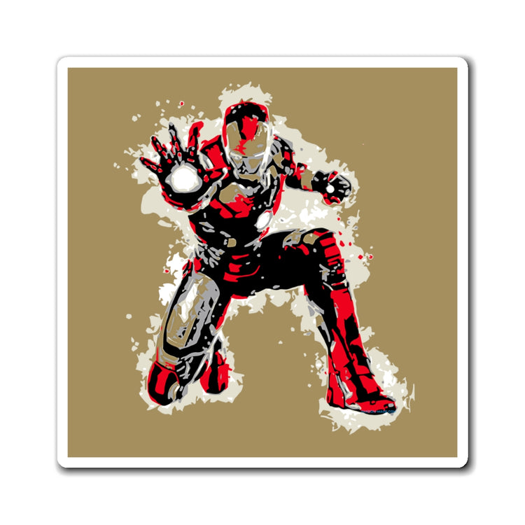 Crouching Iron Hidden Tony Magnets - Fandom-Made