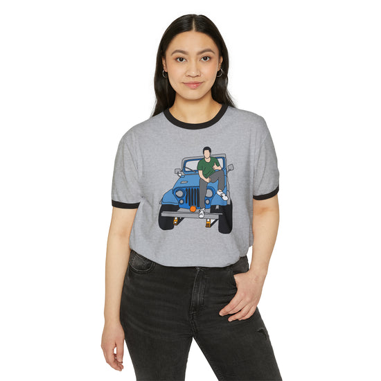 Stiles Stilinski And Jeep Ringer T-Shirt - Fandom-Made