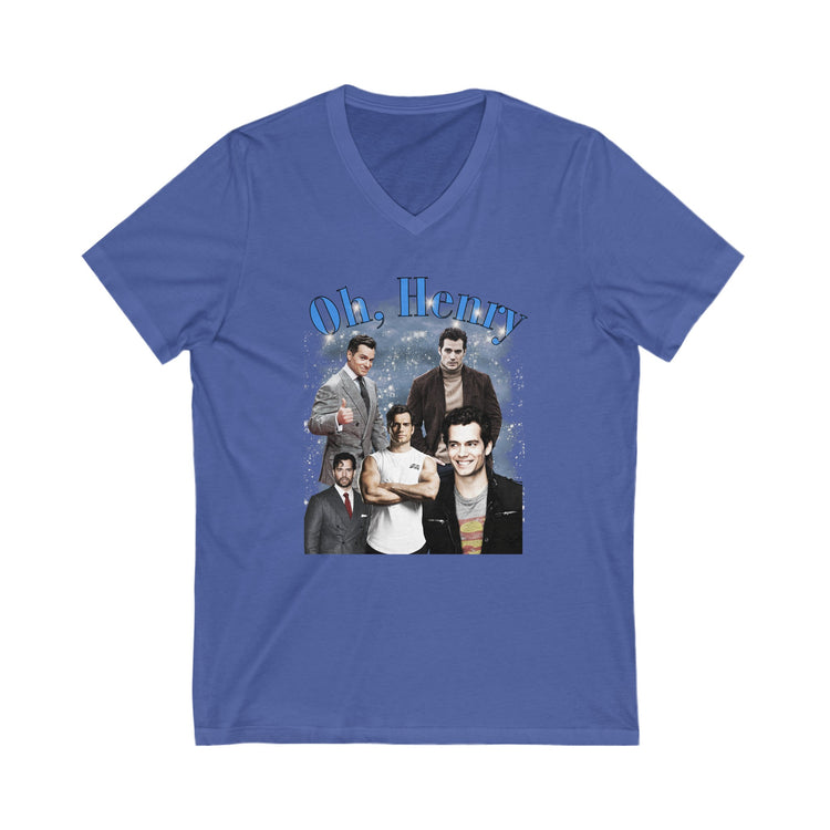 Oh Henry V-Neck Tee - Fandom-Made