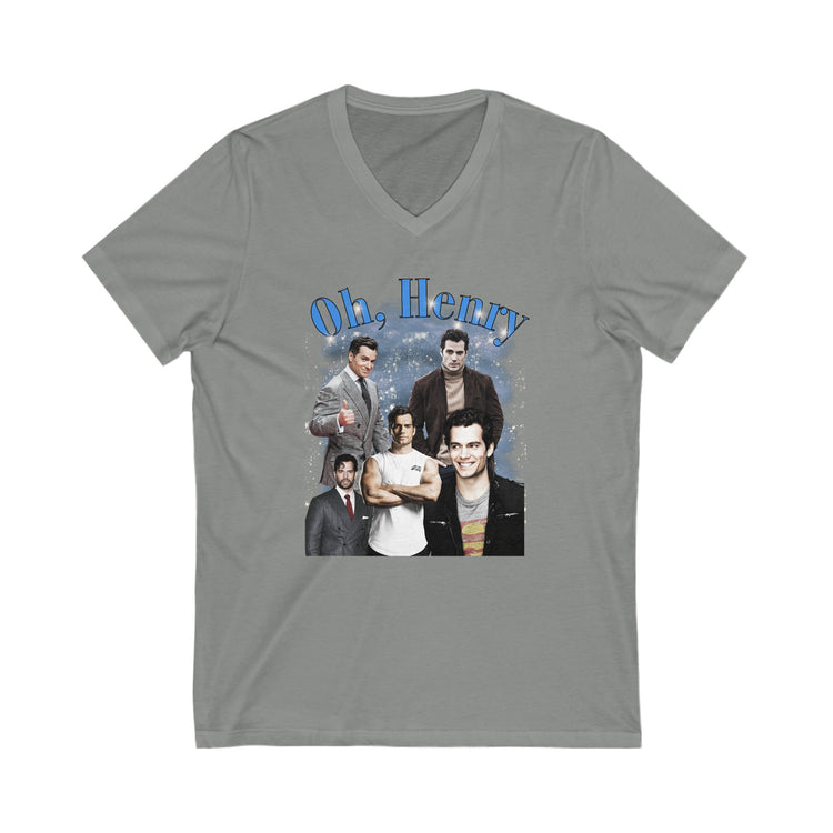 Oh Henry V-Neck Tee - Fandom-Made