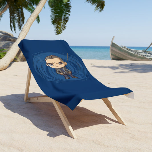 Timey Wimey Ninth Doctor Beach Towel - Fandom-Made