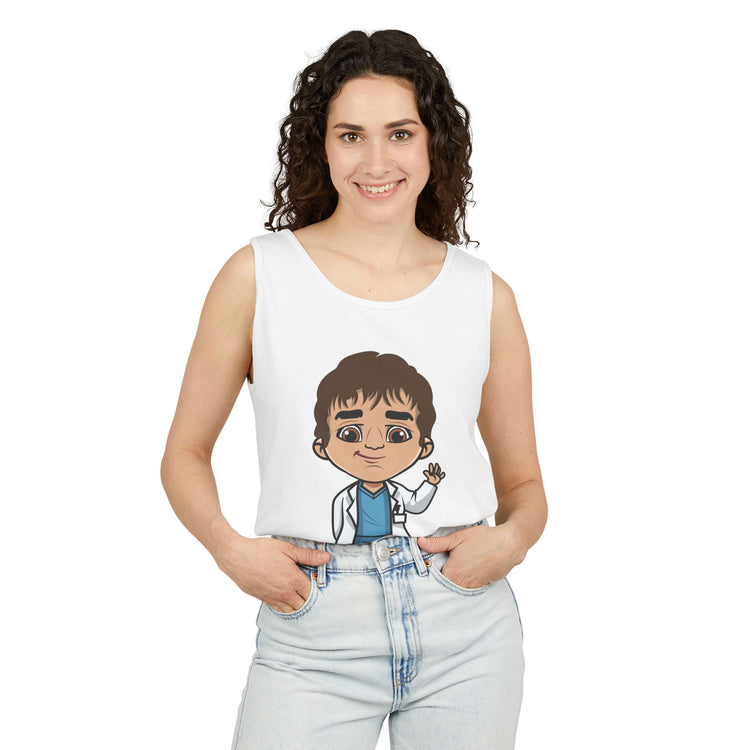 George O'Malley Unisex Garment-Dyed Tank Top - Fandom-Made