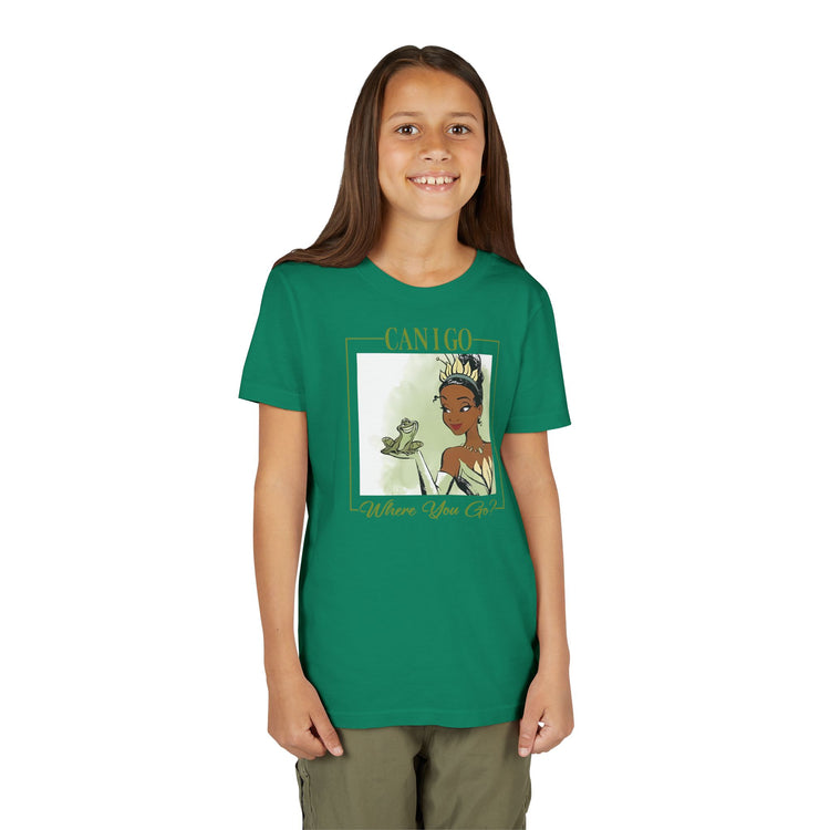 Can I Go Where You Go Youth Tee - Fandom-Made