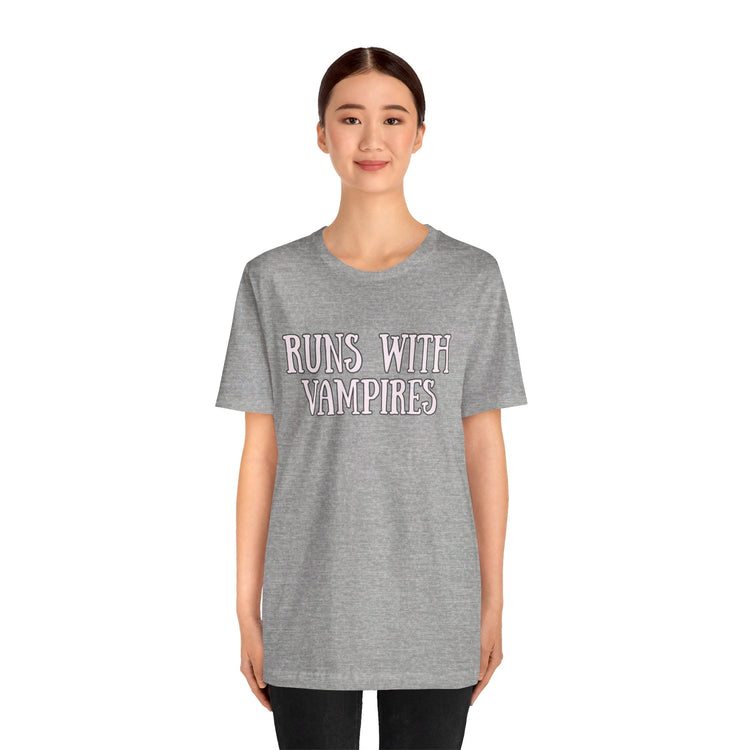 Runs With Vampires T-Shirt - Fandom-Made