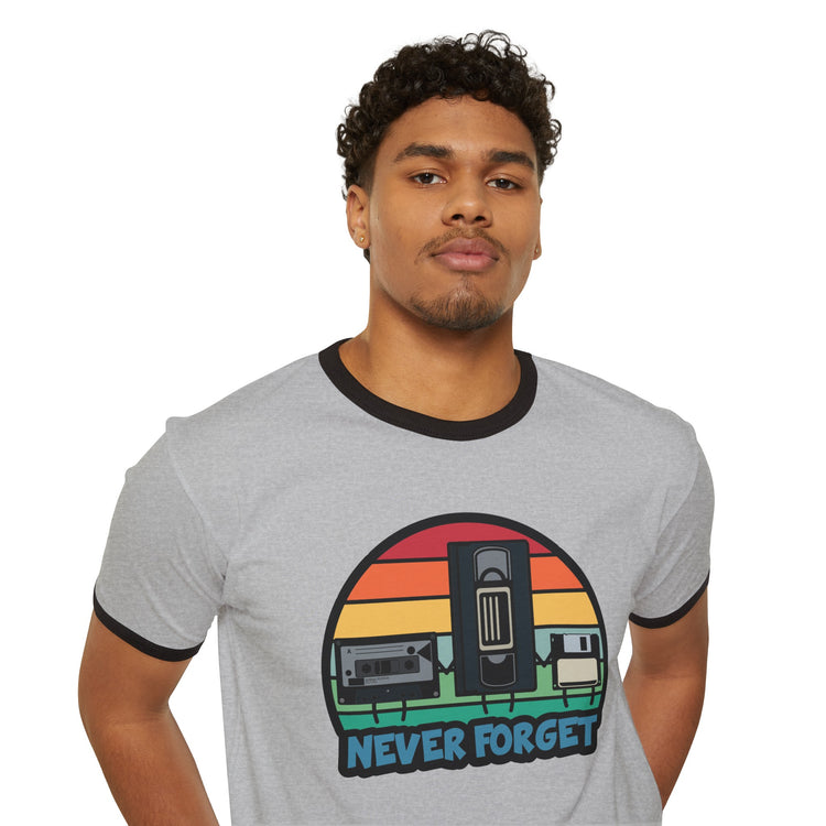 Retro Feels Ringer T-Shirt - Fandom-Made