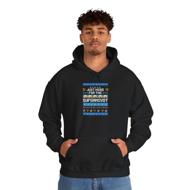 Just Here For The Sufganiyot Unisex Hoodie