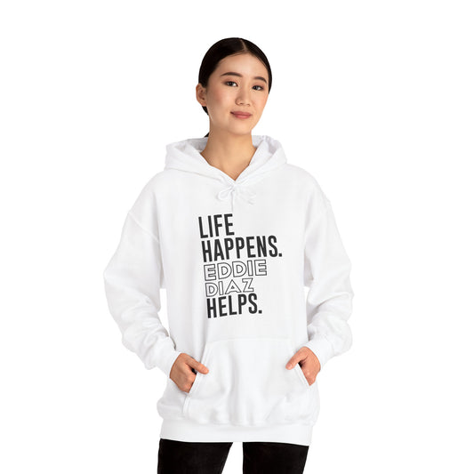 Life Happens Eddie Diaz Helps Hoodie - Fandom-Made