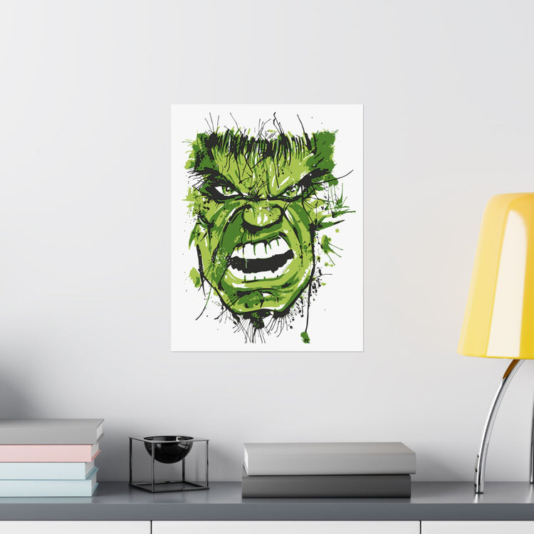 Hulk Face Poster