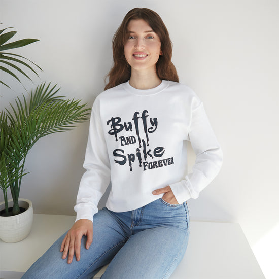 Buffy and Spike Forever Unisex Sweatshirt - Fandom-Made