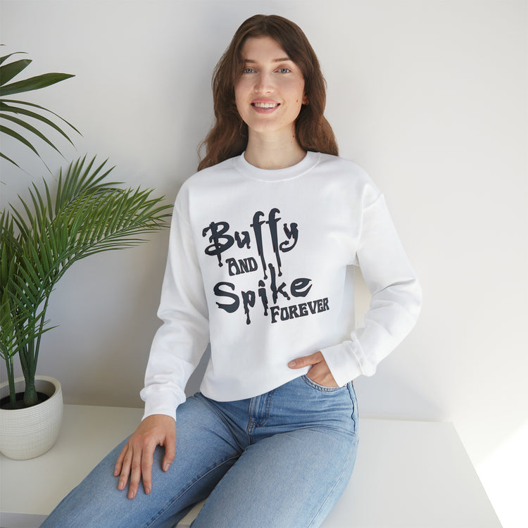 Buffy and Spike Forever Unisex Sweatshirt - Fandom-Made