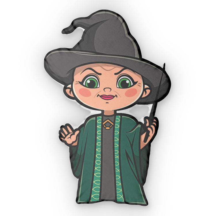 Professor McGonagall-Shaped Pillow - Fandom-Made